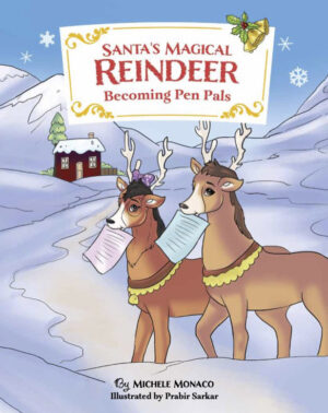 book cover Santa's Magical Reindeer